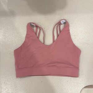 Women's Pink Sports Bra